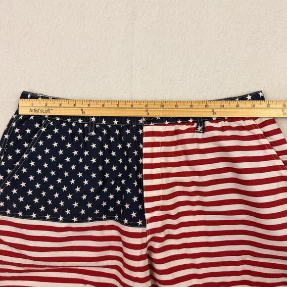 Chubbies Swim Trunks Mens XL 5.5" The Mericas Shorts Stars Stripes American Flag - Picture 6 of 12